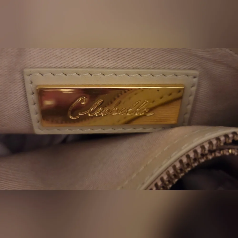 Cleobella Cambria Ruffle Bucket Shoulder Bag- In Beige - Picture 6 of 10